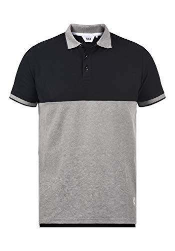 Solid Corbin Herren Poloshirt Polohemd T-Shirt 100% Baumwolle, Größe:L, Farbe:Black (9000) von Solid