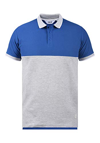 Solid Corbin Herren Poloshirt Polohemd T-Shirt 100% Baumwolle, Größe:L, Farbe:Faded Blue (1542) von Solid