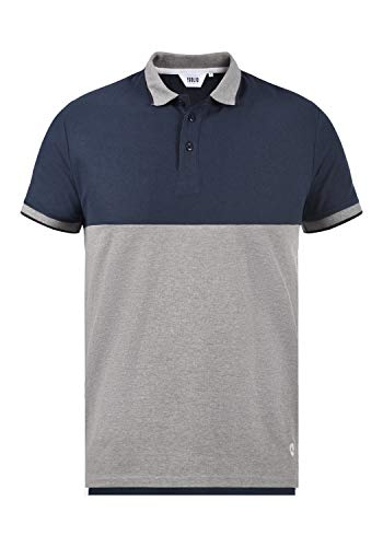 Solid Corbin Herren Poloshirt Polohemd T-Shirt 100% Baumwolle, Größe:M, Farbe:Insignia Blue (1991) von Solid