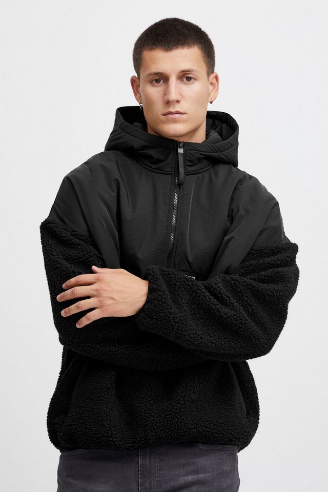 !Solid Kapuzenpullover SDMarco Kuscheliger Teddy Halfzip-Hoodie mit Eingrifftaschen von !Solid