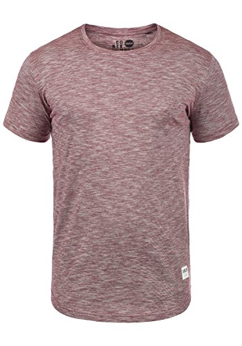 !SOLID SDFigos Herren T-Shirt Kurzarm Shirt mit Rundhalsausschnitt, Größe:L, Farbe:Wine Red (0985) von !Solid