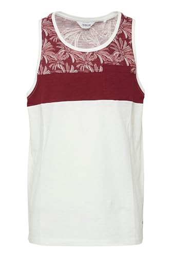 Solid Flo Herren Tank-Top Mit Rundhalsausschnitt Aus 100% Baumwolle Regular Fit, Größe:L, Farbe:Wine Red (0985) von Solid