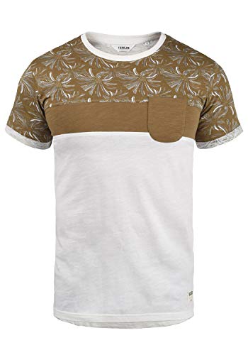 Solid Florian Herren T-Shirt Kurzarm Shirt Rundhals-Ausschnitt aus 100% Baumwolle Meliert, Größe:XL, Farbe:Ermine (5944) von Solid