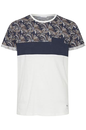 Solid Florian Herren T-Shirt Kurzarm Shirt Rundhals-Ausschnitt aus 100% Baumwolle Meliert, Größe:XL, Farbe:Insignia Blue (1991) von Solid