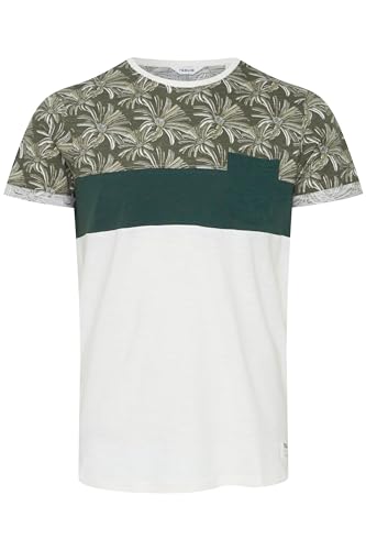 Solid Florian Herren T-Shirt Kurzarm Shirt Rundhals-Ausschnitt aus 100% Baumwolle Meliert, Größe:XL, Farbe:Rosin (3400) von Solid