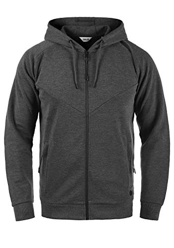 !Solid Gelbert Herren Sweatjacke Kapuzenjacke Hoodie mit Kapuze, Größe:M, Farbe:Dark Grey Melange (N8288) von !Solid