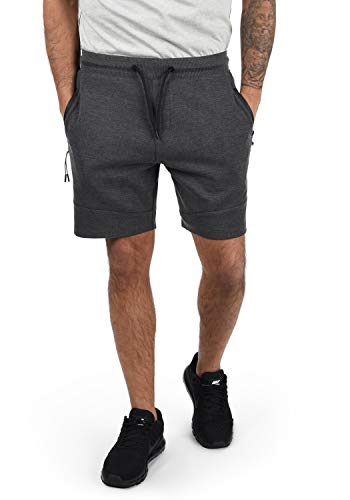 Solid Gelly Herren Sweatshorts Kurze Hose Jogginghose, Größe:XL, Farbe:Dark Grey Melange (8288) von Solid