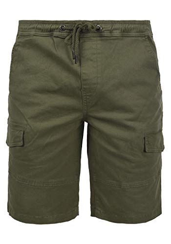 !Solid SDHenik Herren Cargo Shorts Bermuda Kurze Hose mit Stretch, Größe:L, Farbe:Dusty Oliv (3784) von !Solid