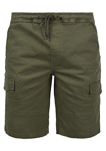 !Solid SDHenik Herren Cargo Shorts Bermuda Kurze Hose mit Stretch, Größe:XL, Farbe:Dusty Oliv (3784) von !Solid