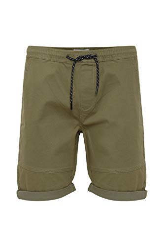 Solid Henk Herren Chino Shorts Bermuda Kurze Hose mit Stretchanteil, Größe:L, Farbe:Dusty Olive (180515) von Solid