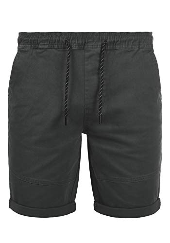 Solid Henk Herren Chino Shorts Bermuda Kurze Hose mit Stretchanteil, Größe:M, Farbe:Forged Iron (2820) von Solid