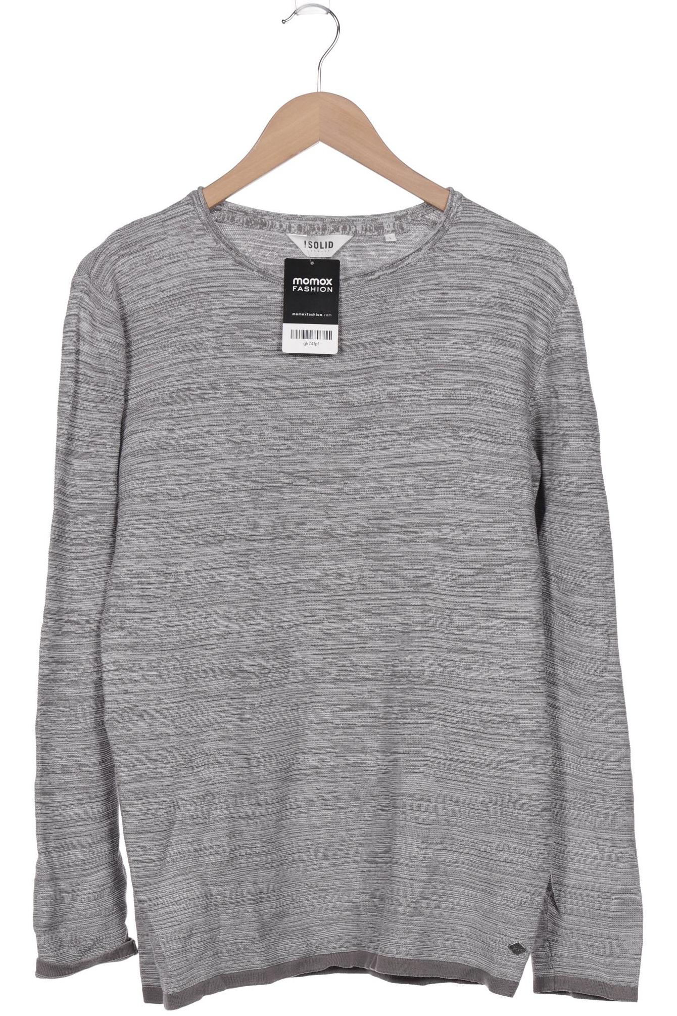 Solid Herren Pullover, grau von Solid