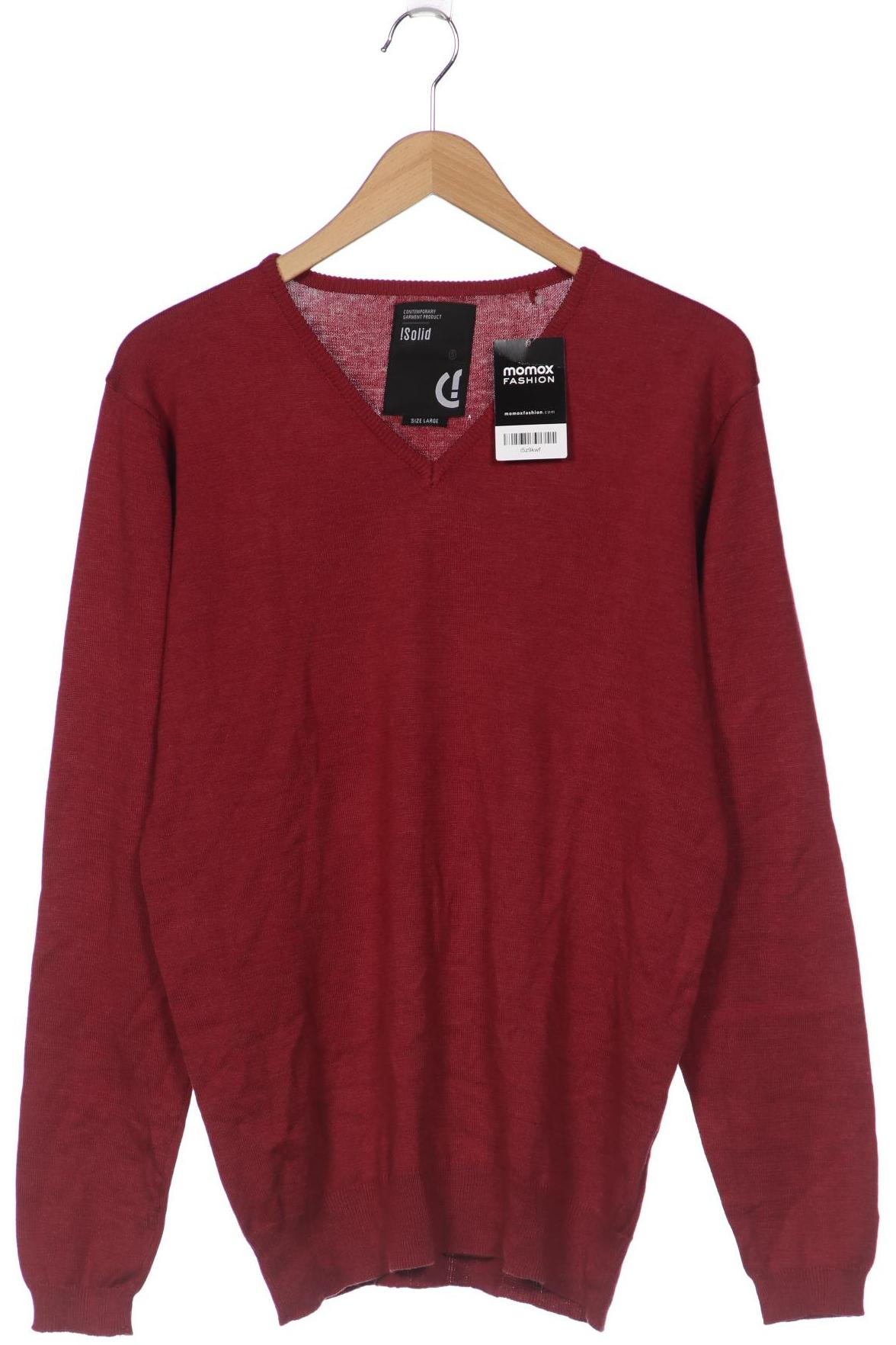 Solid Herren Pullover, rot von Solid