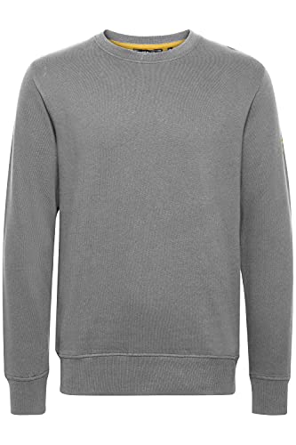 !Solid Kani Herren Sweatshirt Pullover Pulli aus 100% Baumwolle, Größe:L, Farbe:Gray Melange (1840051) von !Solid