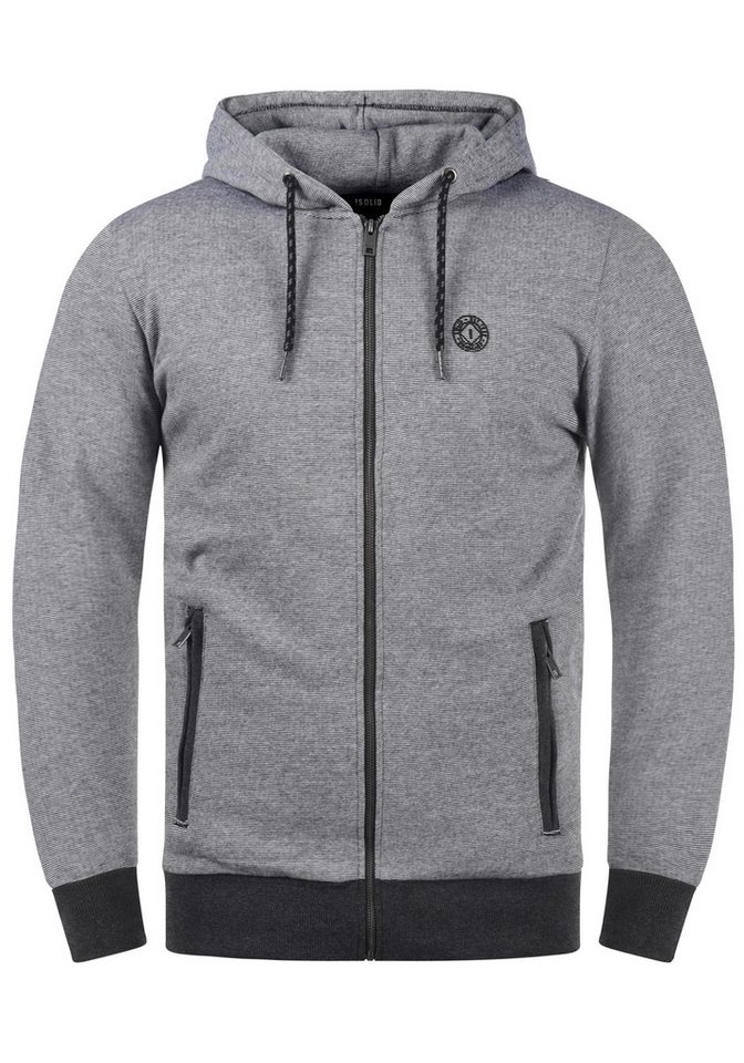 !Solid Kapuzensweatjacke SDRafko Sweatjacke mit Kapuze von !Solid