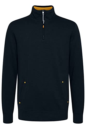 Solid Karan Troyer Herren Sweatshirt Pullover Sweater mit Stehkragen Regular Fit, Größe:XXL, Farbe:Insignia Blue (194010) von Solid