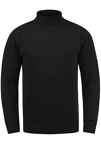 !Solid Karlos Herren Rollkragenpullover Feinstrickpullover, Größe:XXL, Farbe:Black (9000) von !Solid
