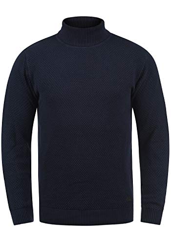 Solid Karlos Herren Rollkragenpullover Feinstrickpullover, Größe:XXL, Farbe:Insignia Blue (1991) von Solid