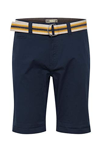 !Solid SDLagos Herren Chino Shorts Bermuda Kurze Hose mit Gürtel und Stretch Regular Fit, Größe:M, Farbe:Insignia Blue (1991) von !Solid