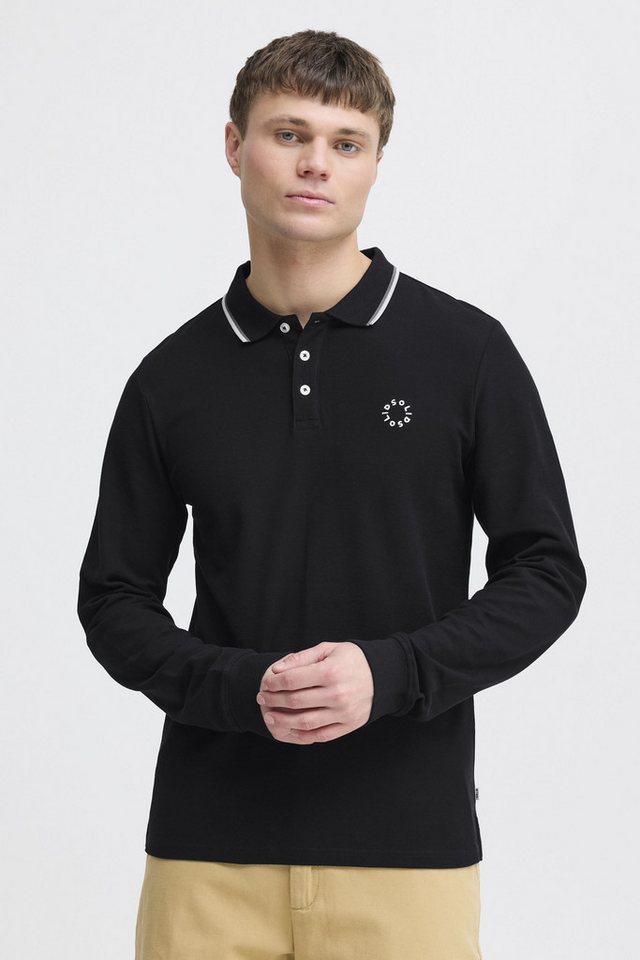 !Solid Langarm-Poloshirt SDHANGOR Casual langarm Polohemd von !Solid