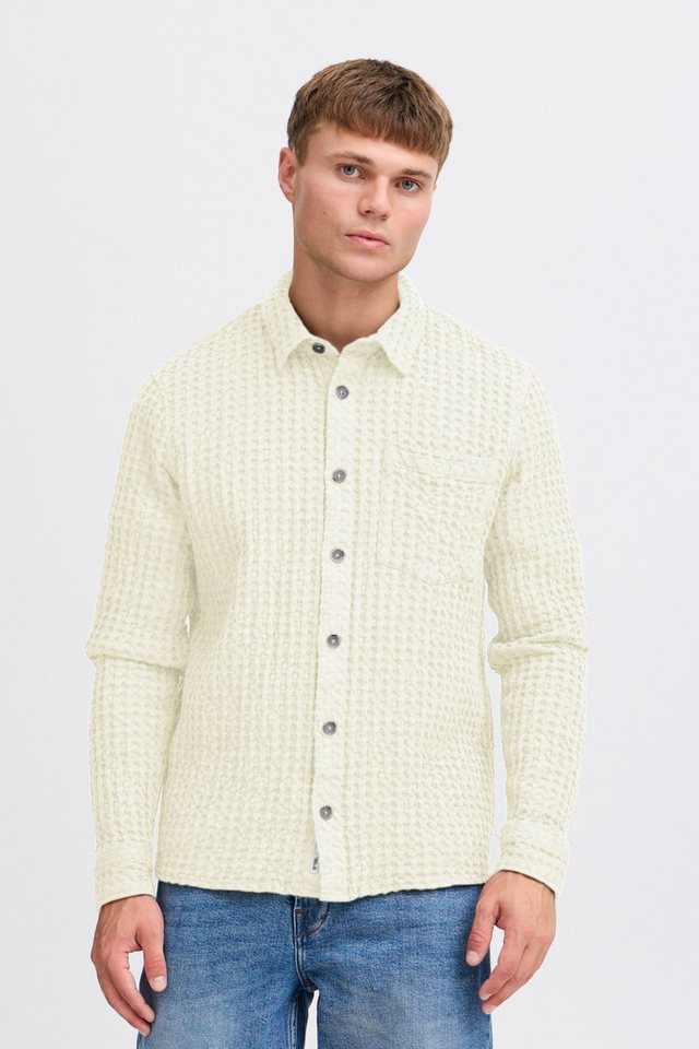!Solid Langarmhemd SDNELIX Schönes Hemd mit Wafflemuster von !Solid