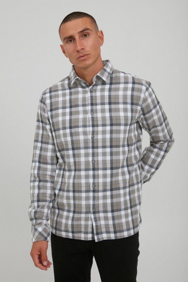 !Solid Langarmhemd SDTerkil Herringbone Check 21105659 Freizeithemd mit Karo-Muster von !Solid
