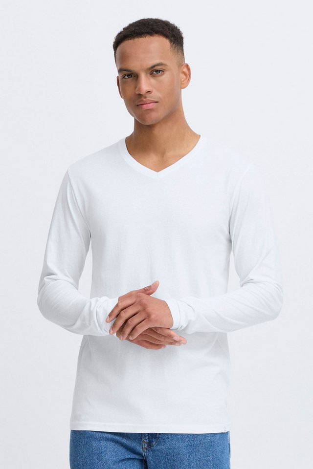 !Solid Langarmshirt SDBeda Longsleeve mit V-Ausschnitt von !Solid