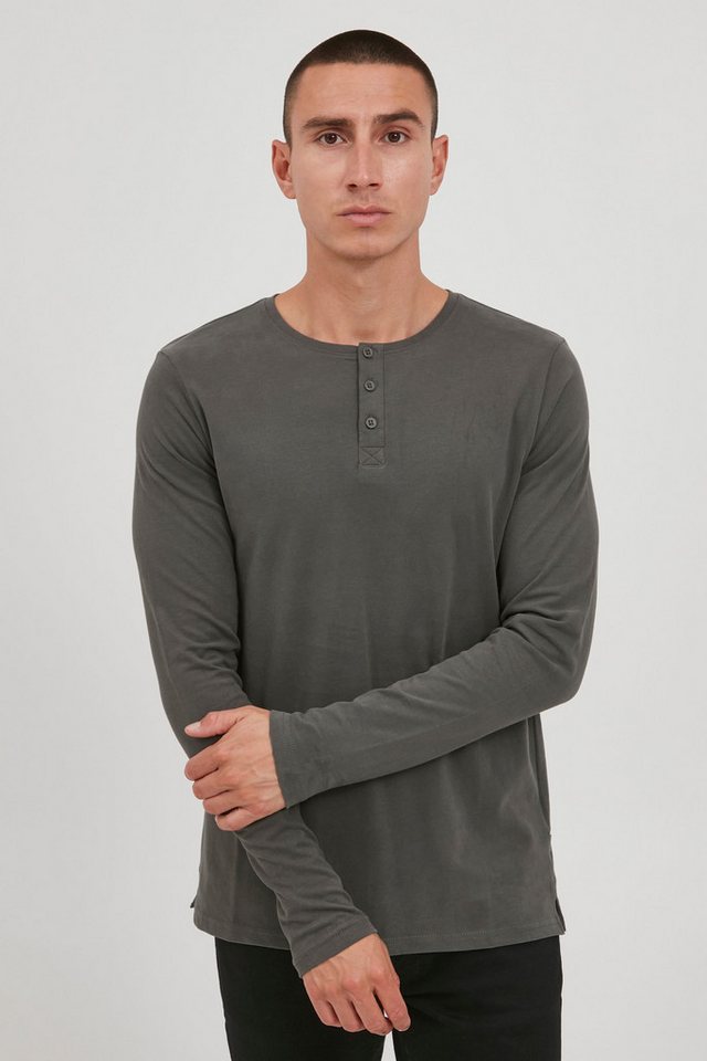 !Solid Langarmshirt SDVinton LS 21106135 Langarmshirt mit Henley-Ausschnitt von !Solid