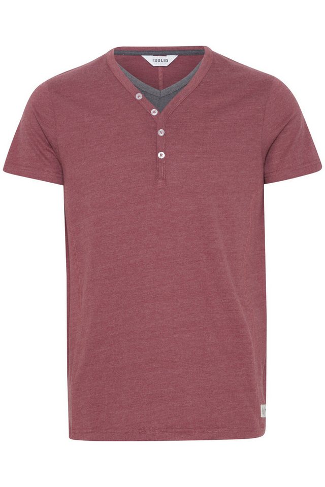 !Solid Layershirt SDDorian Kurzarmshirt im 2-in-1 Look von !Solid