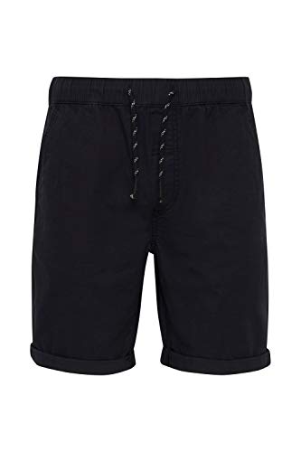 !SOLID Linan Herren Chino Shorts Bermuda Kurze Hose mit Rippbund und Kordelzug Regular Fit, Größe:L, Farbe:Black (194007) von !SOLID