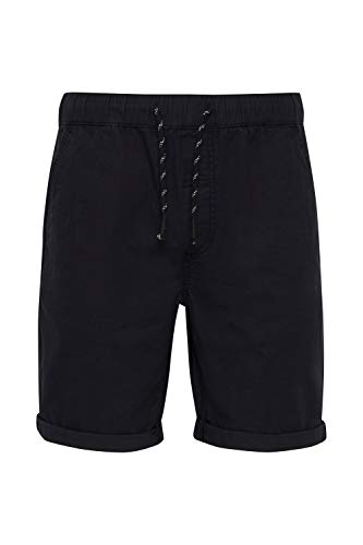 !SOLID Linan Herren Chino Shorts Bermuda Kurze Hose mit Rippbund und Kordelzug Regular Fit, Größe:XL, Farbe:Black (194007) von !SOLID