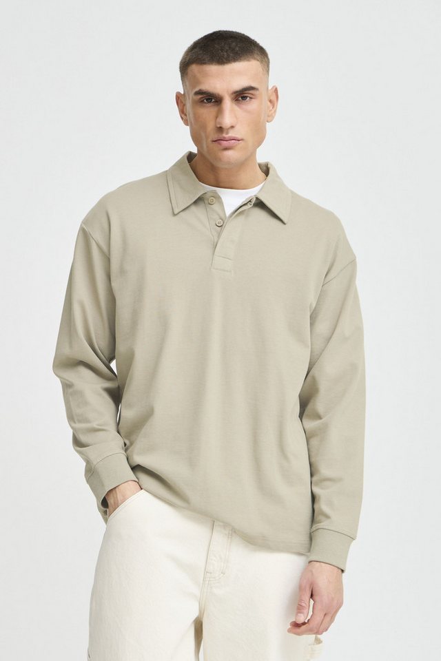 !Solid Longpullover SDORWELL stylisches Longsleeve mit Hemdkragen von !Solid