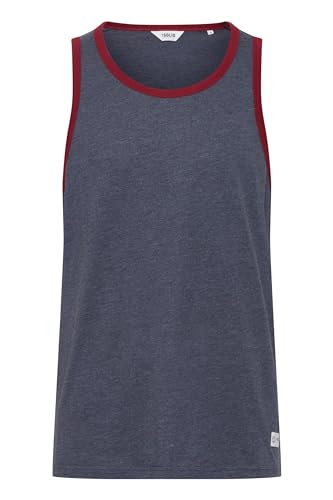 Solid Malino Herren Tank Top Mit Rundhalsausschnitt, Größe:XXL, Farbe:Insignia Blue Melange (8991) von Solid