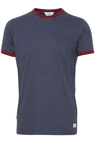 Solid Manoldo Herren T-Shirt Kurzarm Shirt Mit Rundhalsausschnitt, Größe:M, Farbe:Insignia Blue Melange (8991) von Solid