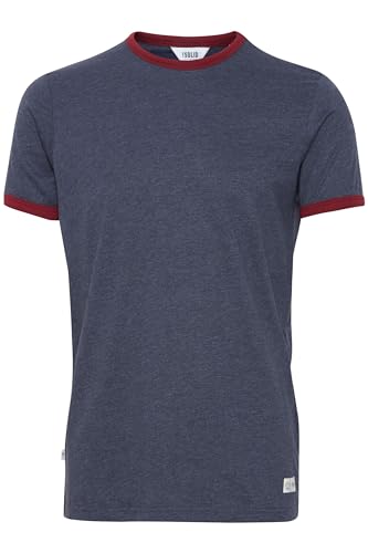 Solid Manoldo Herren T-Shirt Kurzarm Shirt Mit Rundhalsausschnitt, Größe:S, Farbe:Insignia Blue Melange (8991) von Solid