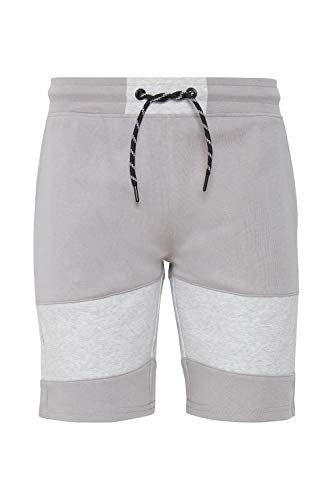 !SOLID Mekir Herren Sweatshorts Kurze Hose Jogginghose Rippbund aus 100% Baumwolle Regular Fit, Größe:XL, Farbe:Mid Grey (184005) von !SOLID