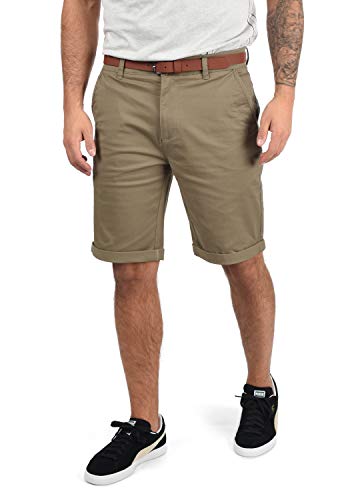 Solid SDMontijo Chino Shorts Bermuda Kurze Hose mit Gürtel und Stretch, Größe:XL, Farbe:Dune (5409) von Solid