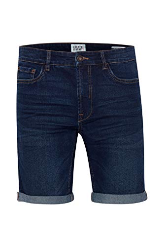 !SOLID Moyat Herren Jeans Shorts Kurze Denim Hose Regular Fit, Größe:M, Farbe:Dark Blue Denim (700031) von !SOLID