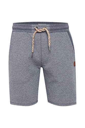 !Solid Nafko Herren Sweatshorts Kurze Hose Jogginghosemit Kordelzug Regular Fit, Größe:L, Farbe:Insignia Blue Melange (1940101) von !Solid