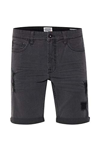 !SOLID SDNoyton Herren Jeans Shorts Kurze Denim Hose mit Stretch Regular Fit, Größe:L, Farbe:Grey Denim (700033) von !SOLID