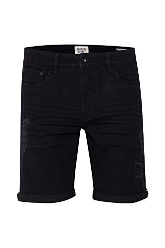 !SOLID SDNoyton Herren Jeans Shorts Kurze Denim Hose mit Stretch Regular Fit, Größe:M, Farbe:Black Denim (700035) von !SOLID