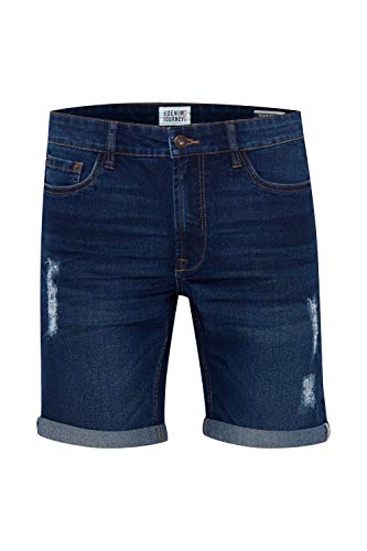 !SOLID SDNoyton Herren Jeans Shorts Kurze Denim Hose mit Stretch Regular Fit, Größe:M, Farbe:Dark Blue Denim (700031) von !Solid