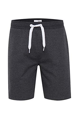 !SOLID Oliver Herren Sweatshorts Kurze Hose Jogginghose mit Kordelzug Regular Fit, Größe:M, Farbe:Dark Grey Melange (1940071) von !Solid
