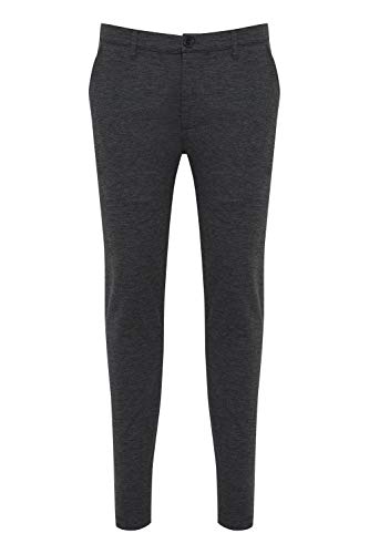 Solid Olivero Herren Hose Stoffhose Slim Fit, Größe:W30/34, Farbe:Dark Grey Melange (1940071) von Solid