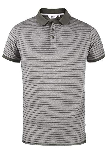 Solid Pantelis Herren Poloshirt Polohemd T-Shirt, Größe:XL, Farbe:Med Grey Melange (8254) von Solid