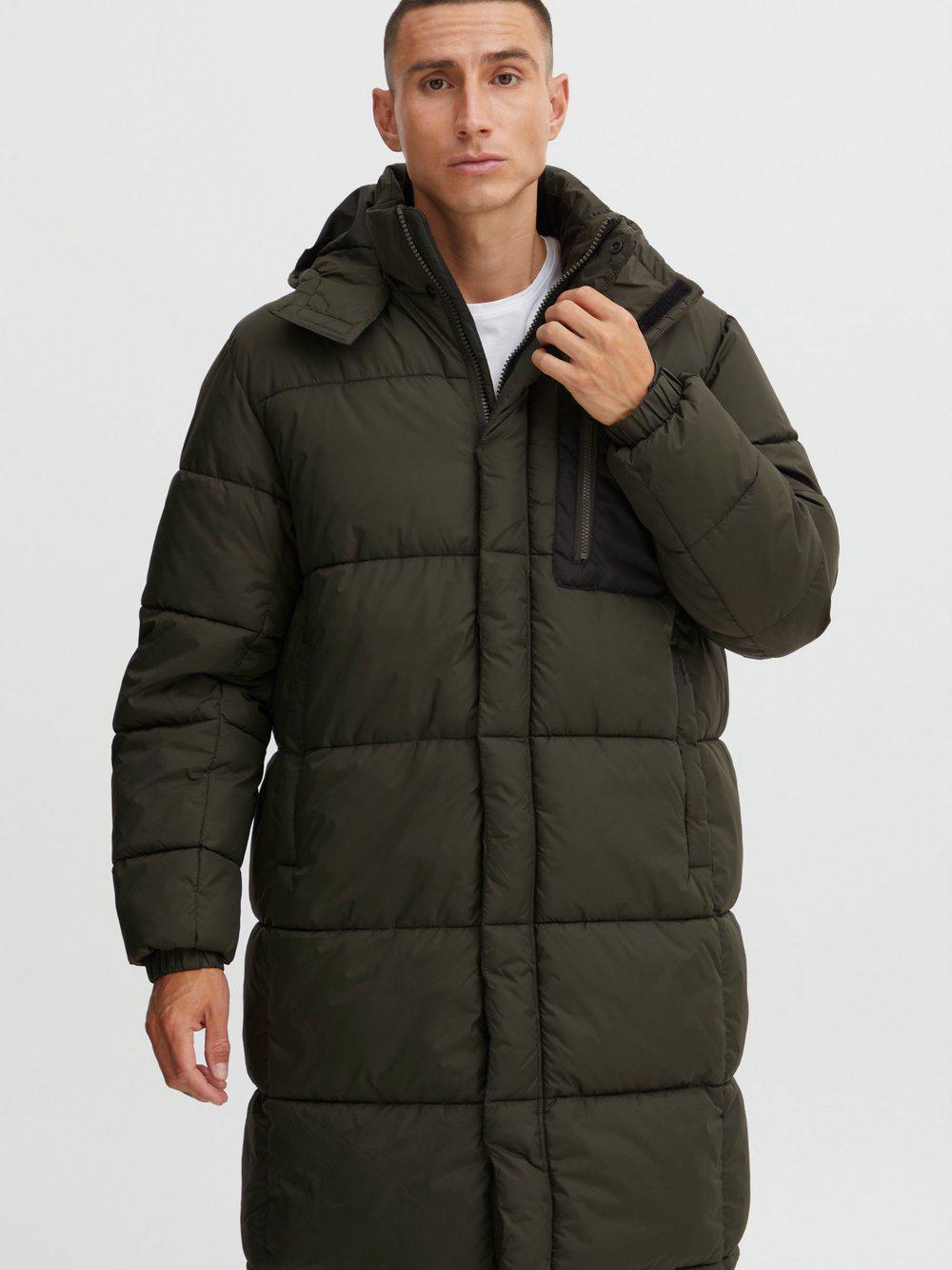 Solid Parka Herren gemustert, grün von !Solid