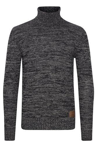 Solid Philaremo Herren Rollkragenpullover Grobstrick Pullover, Größe:3XL, Farbe:Black (9000) von Solid