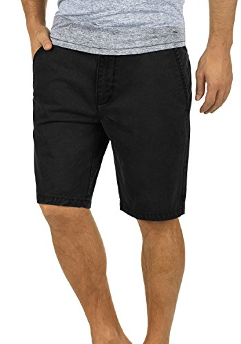 !Solid Pinhel Herren Chino Shorts Bermuda Kurze Hose Aus 100% Baumwolle Regular Fit, Größe:XL, Farbe:Black (9000) von !Solid