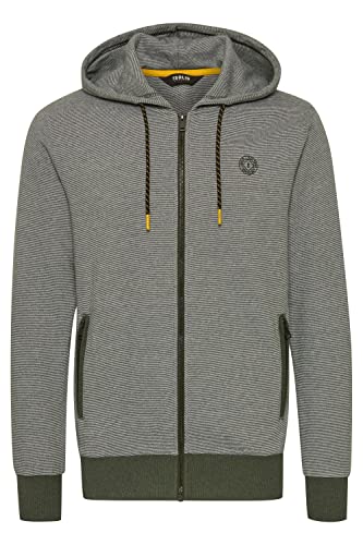 Solid Rafko Herren Sweatjacke Kapuzenjacke Hoodie mit Kapuze, Größe:M, Farbe:Deep Forest Melange (1961101) von Solid