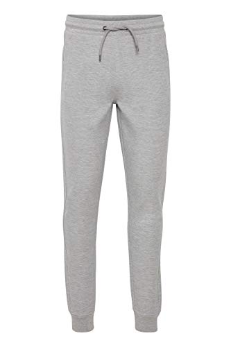 !SOLID Robertson Herren Sweatpants Jogginghose Sporthose mit Kordelzug Regular Fit, Größe:L, Farbe:Light Grey Melange (1541011) von !SOLID